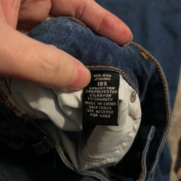 Rue 21 Mid Rise Jegging - Picture 4 of 5